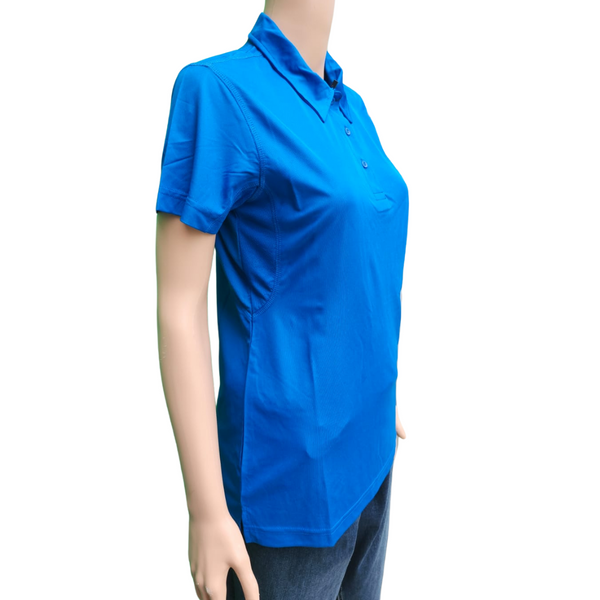 Women’s Allure Polo – Solid Color with Mesh Design