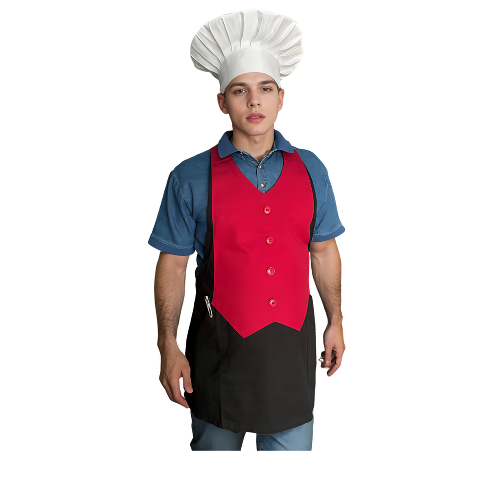 Designer Vest Apron, Perfect for: Restaurants, Bars, Cafés, Hookah Lounges, and Clubs