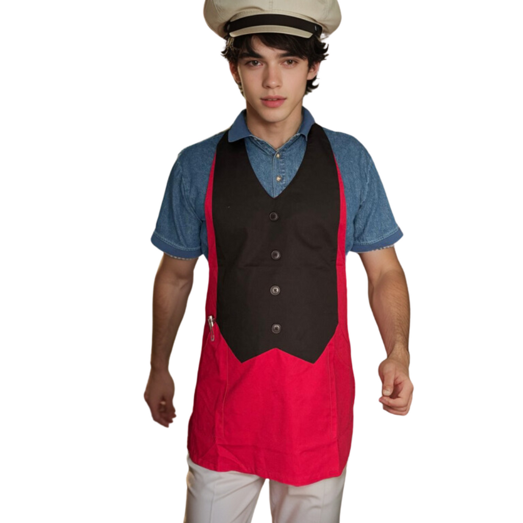 Designer Vest Apron  Ideal for: Restaurants, Bars, Cafés, Hookah Lounges, and Clubs