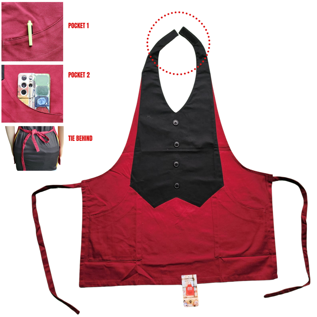 Designer Vest Apron  Ideal for: Restaurants, Bars, Cafés, Hookah Lounges, and Clubs